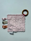 Kitties in the Garden Crinkle Paper Teething Ring Toy