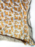 Golden Retriever Baby Blanket (34x34 inches) (Copy)