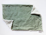 Olive Stripe XL Lovey (26x16 inches)