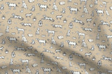 Dogs on Beige