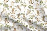 Beige and Green Dragons