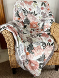 PREORDER Spring Floral Adult Throw (50x70 inches)