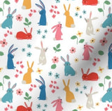 Bunnies and Flowers