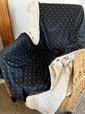 PREORDER Black X Adult Throw (50x70 inches)