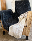 PREORDER Black X Adult Throw (50x70 inches)