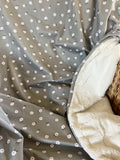 PREORDER Sage Daisy Floral Adult Throw (50x70 inches)