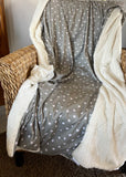 PREORDER Sage Daisy Floral Adult Throw (50x70 inches)