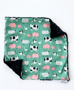 Farm Animal Lovey (16x16 inches)