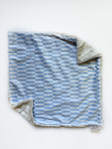 Blue Stripe Lovey (16x16 inches)