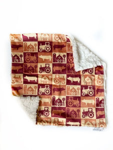 Pig Farm Lovey (16x16 inches)