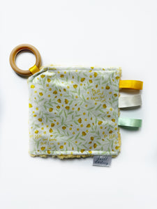 Be Still and Know Crinkle Paper Teething Ring Toy