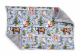Blue Woodland XL Lovey (26x16 inches)