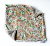 Floral Bunny Lovey (16x16 inches)
