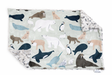Arctic Animals XL Lovey (26x16 inches)