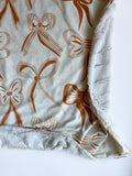 Bows Baby Blanket (34x34 inches)