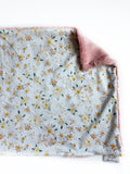 Peach Fleck Floral XL Lovey (26x16 inches)