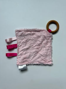 Let's Go Girls Rodeo Crinkle Paper Teething Ring Toy