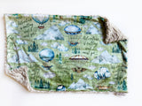 Adventure is Calling and I Must Go XL Lovey (26x16 inches)