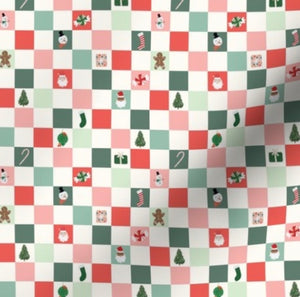 Christmas Checkerboard