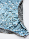 Blue Airplane Baby Blanket (34x34 inches)