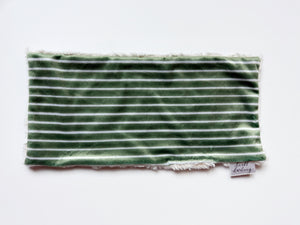 Olive Stripe Little Lovey