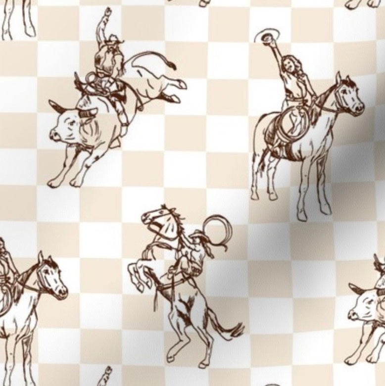 Checkered Rodeo – Dwell Darling
