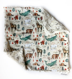 Arctic Animal Lovey (16x16 inches)