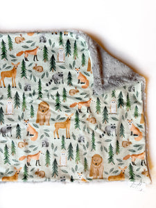 Forest Green Woodland XL Lovey