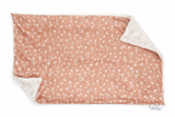 Dusty Pink and Beige Floral XL Lovey (26x16 inches)