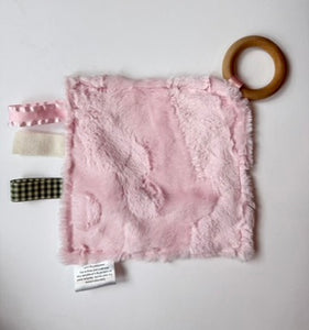 Soulful Sunflower Floral Crinkle Paper Teething Ring Toy