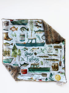 Fishing Lovey (16x16 inches)