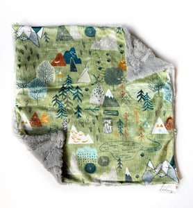 Green Mountain Lovey (16x16 inches)