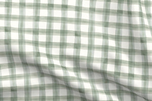 Sage Watercolor Plaid