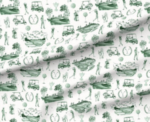 Watercolor Green Golf