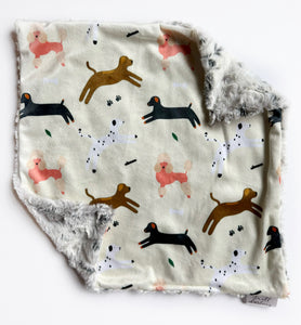 Puppy Party Lovey (16x16 inches)