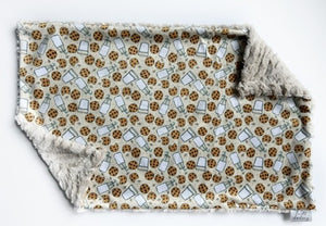 Milk and Cookies XL Lovey (26x16 inches)