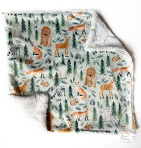 Sage Woodland Lovey (16x16 inches)