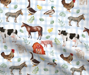 Blue Gingham Farm