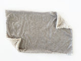 Beige Linen Stripe XL Lovey (26x16 inches)