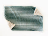 Olive Stripe XL Lovey (26x16 inches)