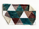 Brown and Green WholeCloth XL Lovey (26x16 inches)