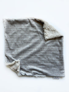 Beige Linen Stripe Lovey (16x16 inches)