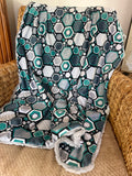 Geometric Toddler Blanket (34x52 inches)