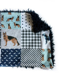 German Shepherd XL Lovey (26x16 inches)
