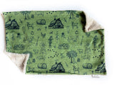 Farm on Green XL Lovey (26x16 inches)