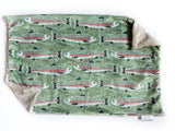 Trout Fishing XL Lovey (26x16 inches)