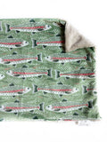 Trout Fishing XL Lovey (26x16 inches)