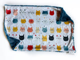Kitty Face XL Lovey (26x16 inches)