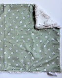 Sage Daisy XL Lovey (26x16 inches)