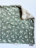 Petite Sage Daisy XL Lovey (26x16 inches)